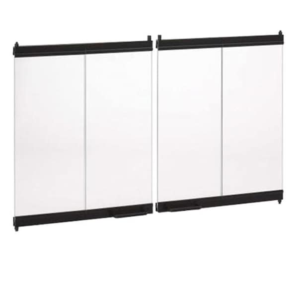 Superior Superior BD42 42 in. Extruded Aluminum Bi-Fold Doors - Black BD42 - main